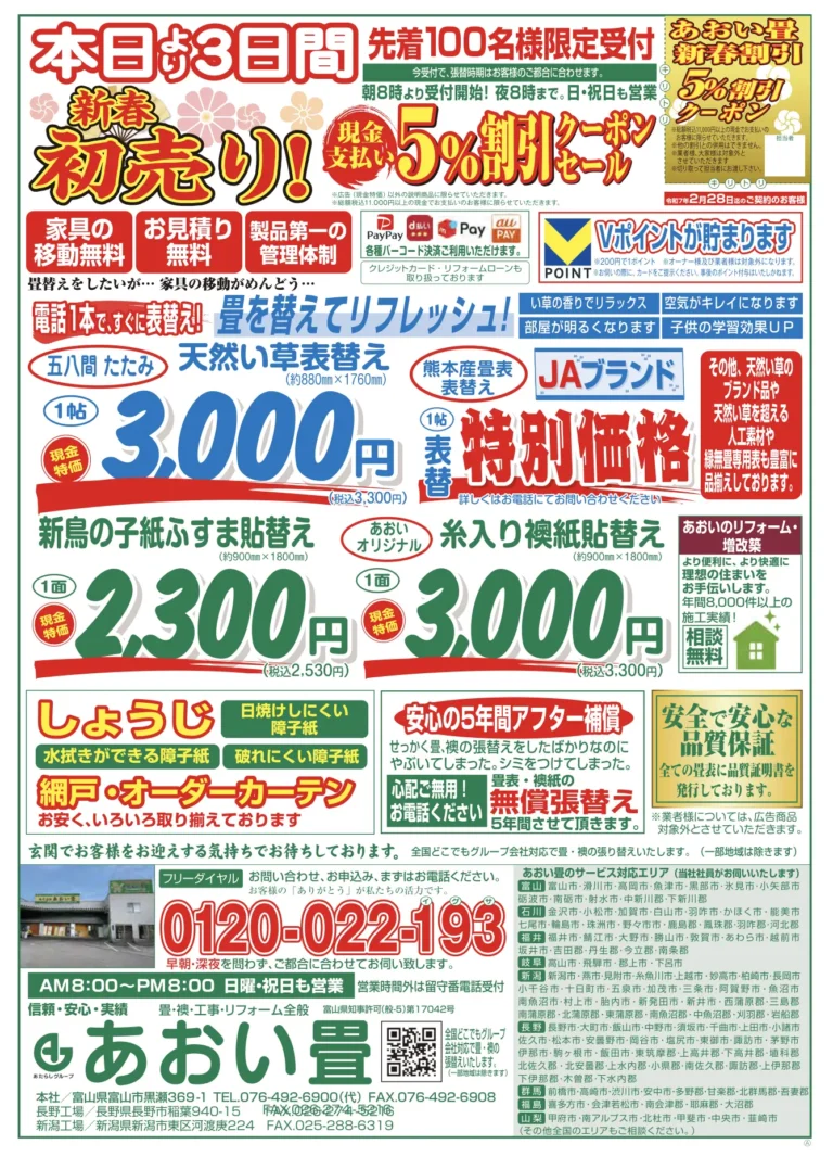 ふすま（1.1〜）